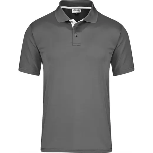 Kids Tournament Golf Shirt Grey